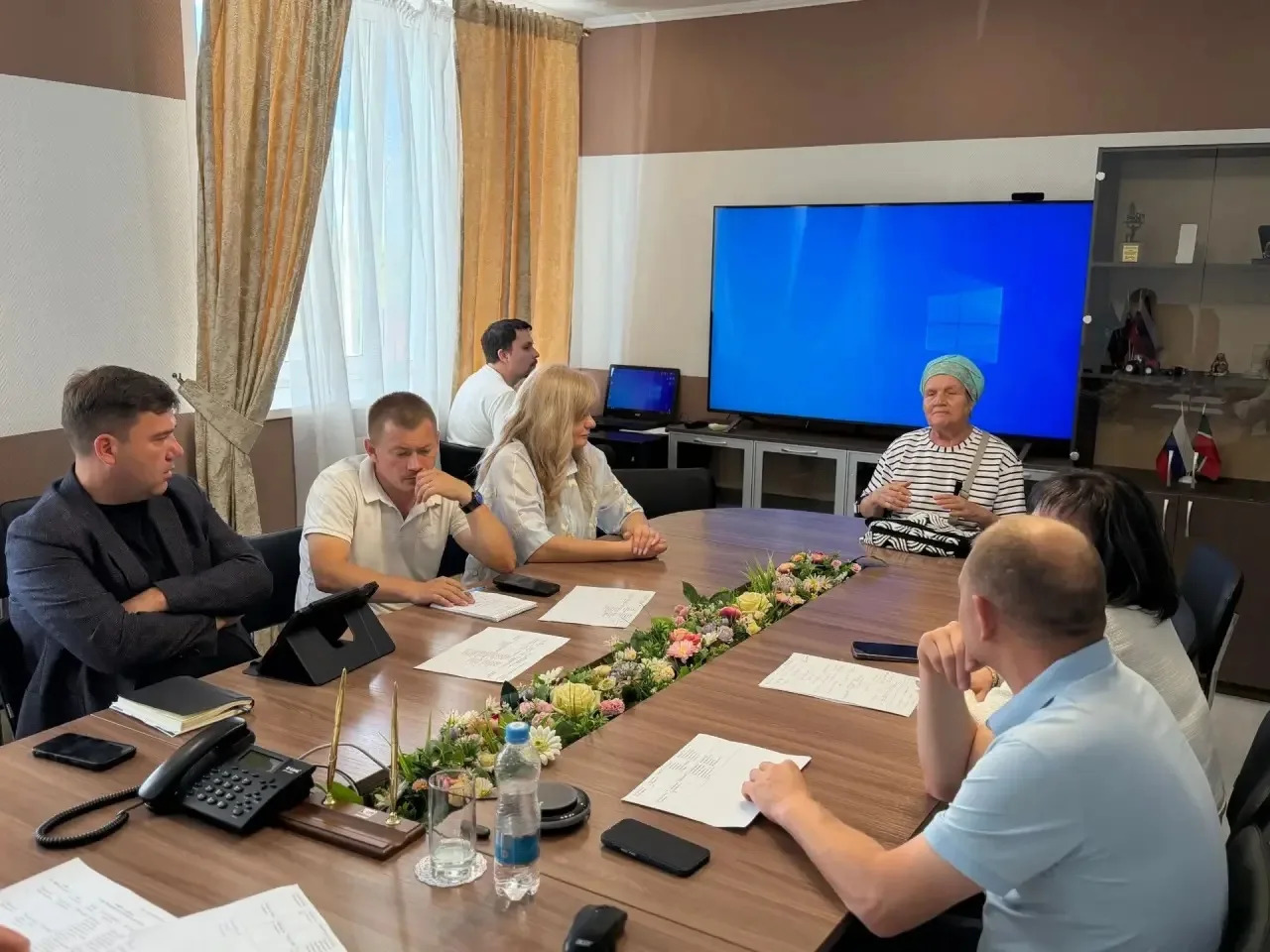 Приём граждан в администрации Менделеевского района